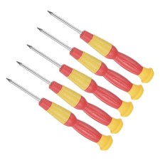 5pcsSmall Torx Screwdriver T2 120mm 6 Point Screwdriver W Anti-slip Handle