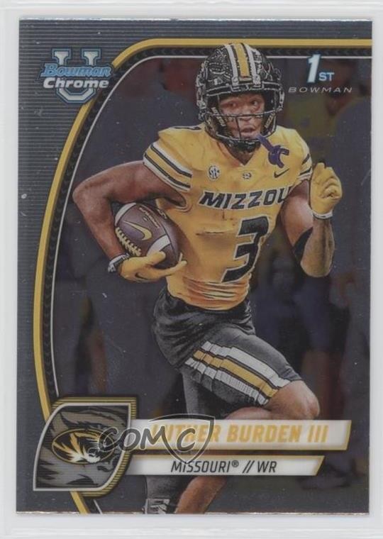 2024 Bowman U Chrome Luther Burden III #123