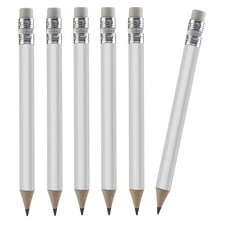 100pcs Golf Pencils, 4 Inch Mini Half Pencils with Eraser Sharpened Wood Mini...
