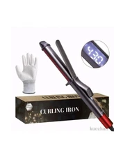 SKIMI Curling Iron, 1 inch Hair Curling Wand with Ceramic Coating, Fast Heati...