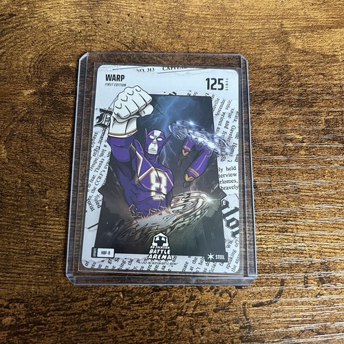 2025 Bo Jackson Battle Arena Alpha Update Headliner Foil Steel #HBF-8 Warp