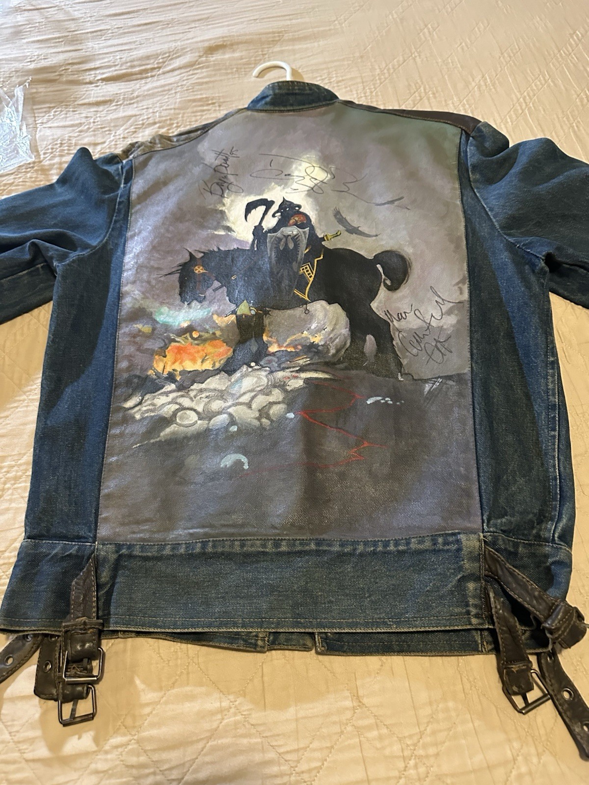 Molly Hatchet Custom Signed Jacket - image 1