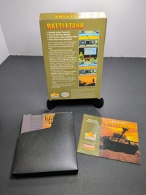 1990 Nintendo GARRY KITCHEN'S BATTLE TANK, NES-9B-USA, Absolute, w/ Box & Manual