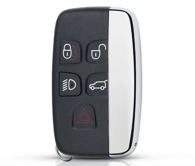 Smart Fernbedienung Schlüsselanhänger Gehäuse 5 Tasten für Jaguar XJ XE XF F-Type F-Pace + Batterie