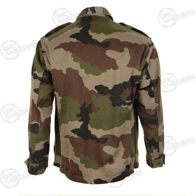 1990s Original French Army F2 CCE Camo Jacket - Surplus - Woodland