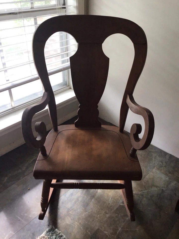 Espalda de globo elaborada en madera maciza/dura de arce, data de mediados de siglo de los años 50. Foto 3 de 3