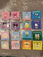 Sanrio Nakayoshi Seal Gum Set Hello Kitty My Melody Kuromi Pompompurin Stickers