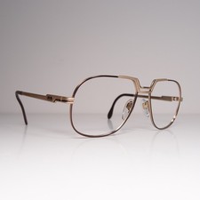 Cazal Mod 710 Vintage 80s West Germany Pilot Eyeglass Sunglass Frames 58 16