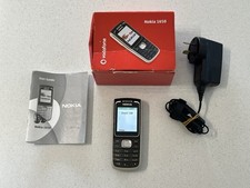 Nokia 1650 Black VF In Original Box With Genuine Charger TESTED WORKING