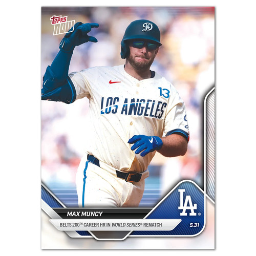 2025 Topps Now 242 Max Muncy