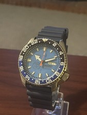 Orologio Uomo Automatico Seiko Scuba Divers MODIFICATO SKX007 - Blu Pro-diver 41mm