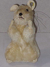 Steiff Vintage Mohair Mouse Stuffed Animal