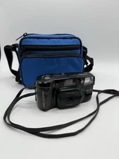 Fuji Discovery 190 Zoom 35mm Film Compact Camera Case Tested Works /ro