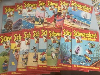 Bastion: 15 x BLACKBEARD Comic Books (Large Format) [8137]