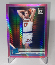 2019-20 Donruss Optic Ignas Brazdeikis RC Rated Rookie Pink Hyper Prizm #173