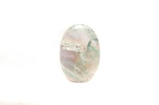 39ct Natural Moss Agate Oval Cabochon Scenic Landscape HighQuality Scenery Piece