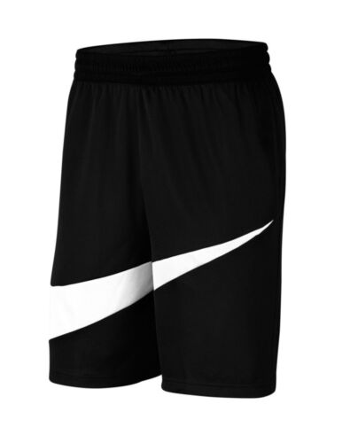 Nike 9” HBR 2.0 Jumbo Swoosh Black Shorts DQ1168 010 Men’s Size Large  - Picture 1 of 7