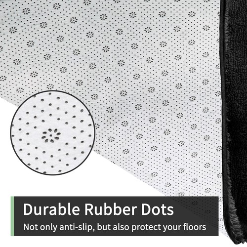 Large Soft Plush Shag Rug – Non-Slip Area Carpet for Living Room & Bedroom - Picture 4 of 36
