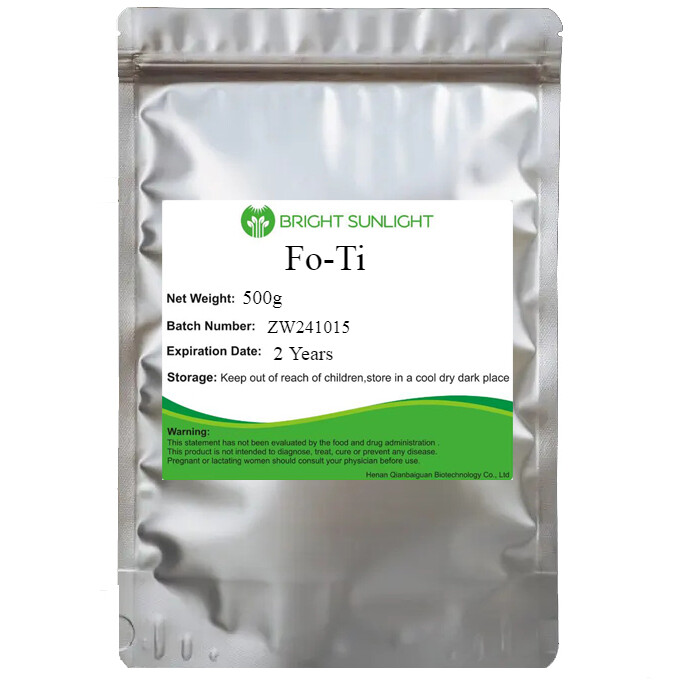 500 g orgánico He Shou Wu Fo-Ti polygonum multiflorum rodaja de raíz suelta