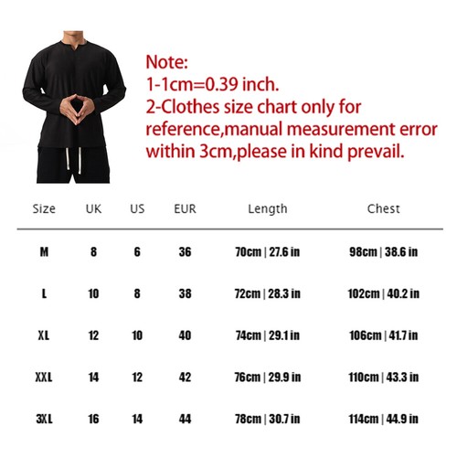 Men T Shirt Streetwear Solid Long Sleeve Casual Streetwear Classic Tee Tops · - Picture 2 of 24