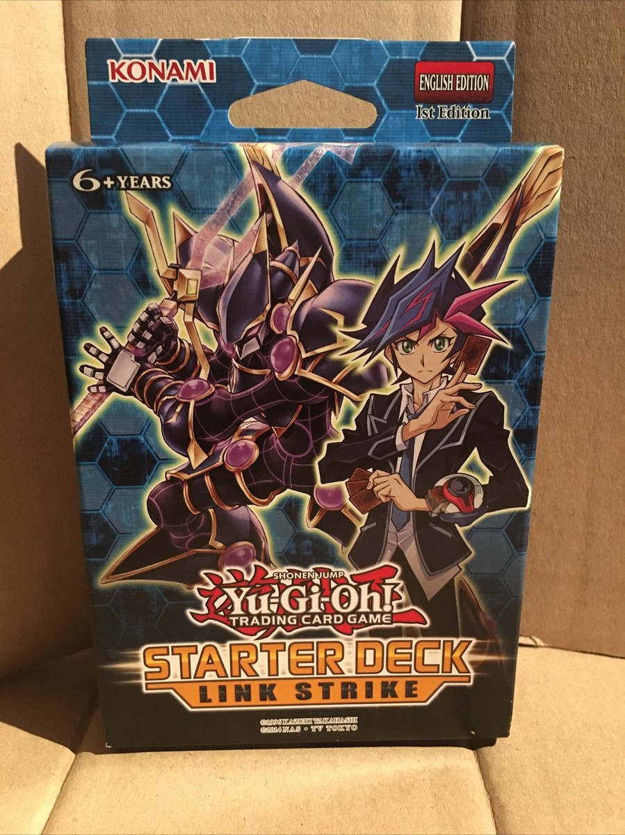 yugioh starter deck link strike Yu-Gi-Oh Starter Deck - Link Strike 1st Edition English