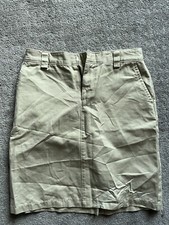 Gap Stretch Beige 100 cotton Women skirt 2 Y2K
