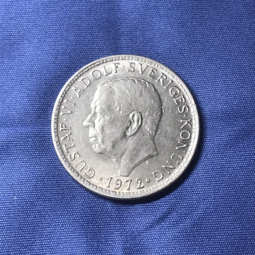 Sweden 1973 5 krona Coin 