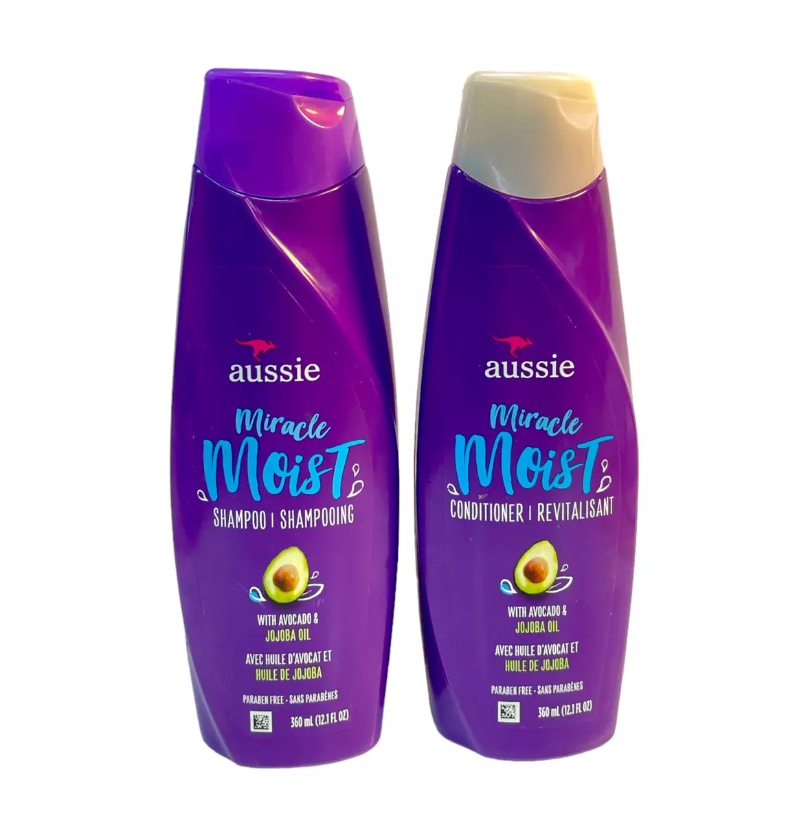 Aussie Miracle Moist Shampoo &amp; Conditioner(360ml/12.1fl)Lot Of 2 New See Pics | eBay