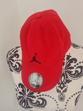 Air Jordan Cap Heritage86 Black Red Logo BNWT 