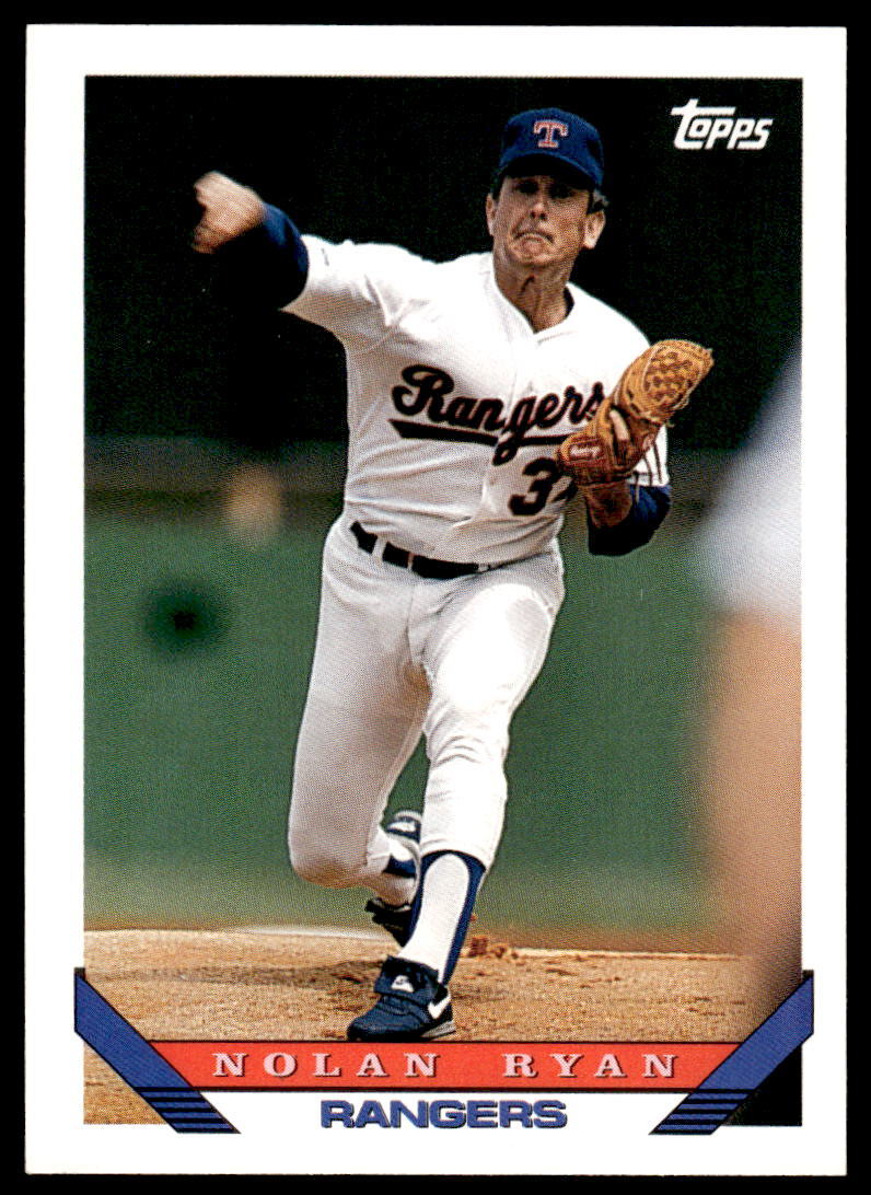 1993 Topps #700 Nolan Ryan BASEBALL Texas Rangers
