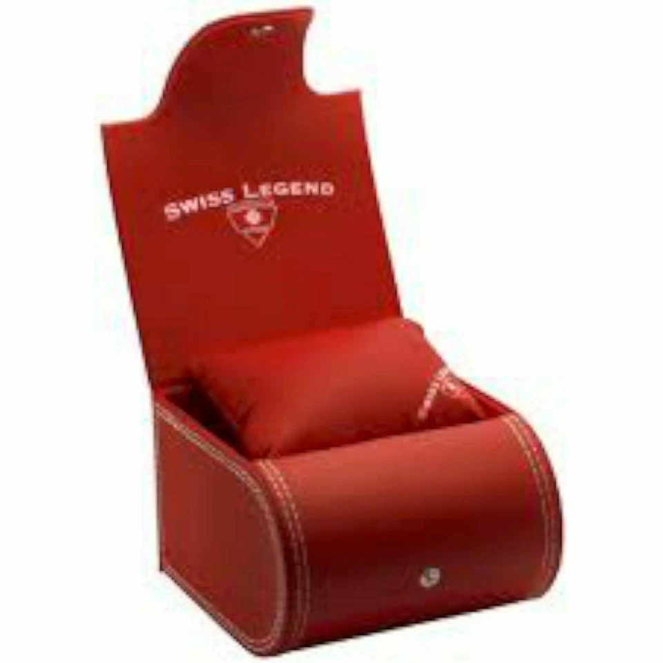 NUEVO Reloj Swiss Legend SL-10114-GM-014 para mujer Commander gris silicona texturizada Foto 4 de 4