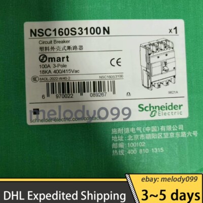 1pc New Schneider NSC160S3100N Molded case circuit breaker