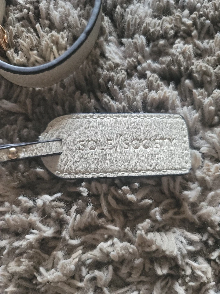 Bolso Bandolera Sole Society Rubie Vegano Cuero Sintético Bolso Cartera Correa Foto 3 de 4