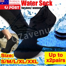 Unisex Water Shoes Slip On Aqua Socks Diving Wetsuit Non-slip Swimming Beach TH