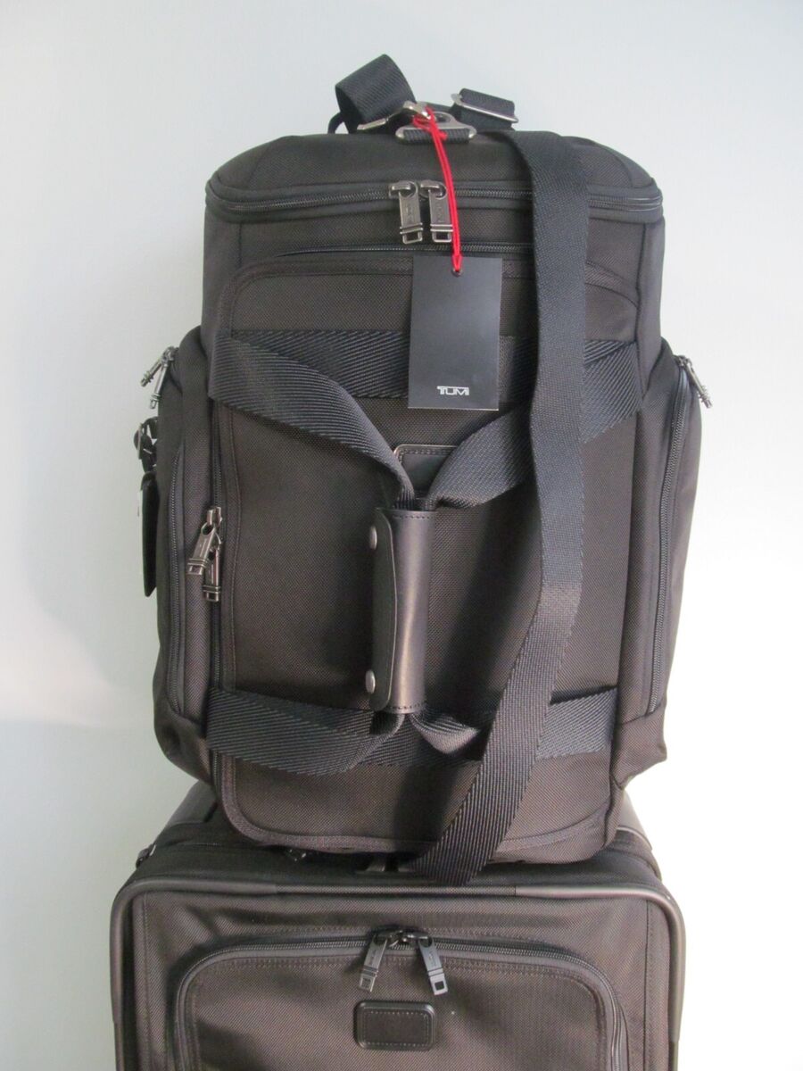 TUMI Luggage Evanston Black Carry On Combination Packable TUMI Luggage Evanston Black Carry On Combination Packable