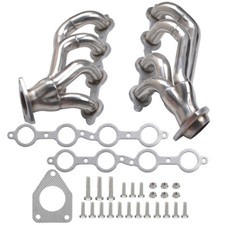 Shorty Exhaust Headers for 02-16 Chevy Silverado 1500 2500HD 3500HD 4.8 5.3 6.0L