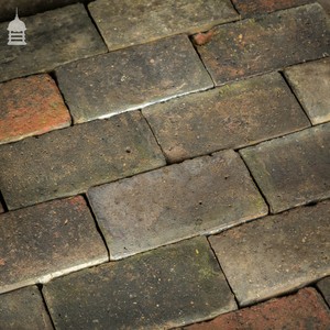 Batch Of 538 Reclaimed Staffordshire Blue Floorbricks Floor Bricks