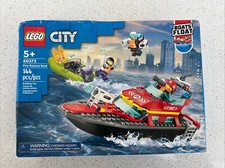 LEGO CITY: Fire Rescue Boat 60373 Minor Box Damage
