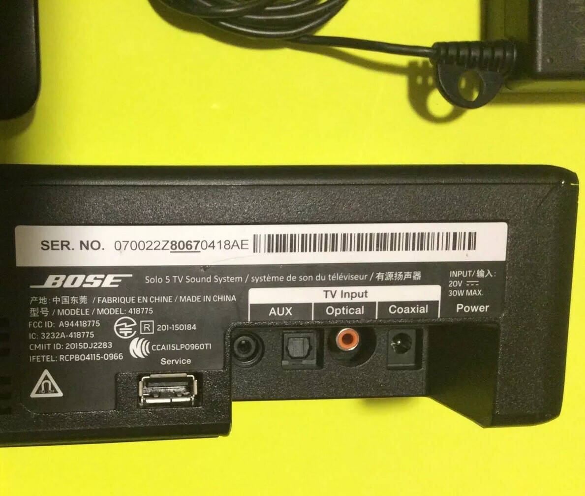 bose solo 5 soundbar ebay