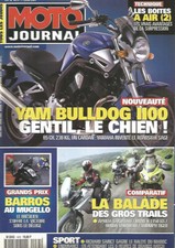 MOTO JOURNAL N°1475 YAM BULLDOG 1100 / APRILIA CAPONORD / BMW R 1150 GS