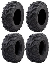 Tusk Mud Force Atv Front Rear Tire Set 26x9-12 26x11-12
