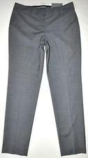 NEW Ann Taylor Signature Fit Gray Wool Blend Dress Pants Sz 6 X 30 3/4 NWT 129