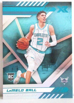 LaMelo Ball 2020-21 Panini Chronicles XR Teal RC Rookie #290 Charlotte Hornets