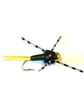 6 Copper John Olive Rubber Legs