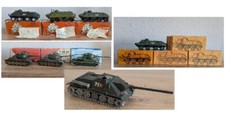 1:43 3 x T-34/85 - 7 x BTR-60PB - 1 x SU-100 - Konvolut DieCast DDR-Spielzeug
