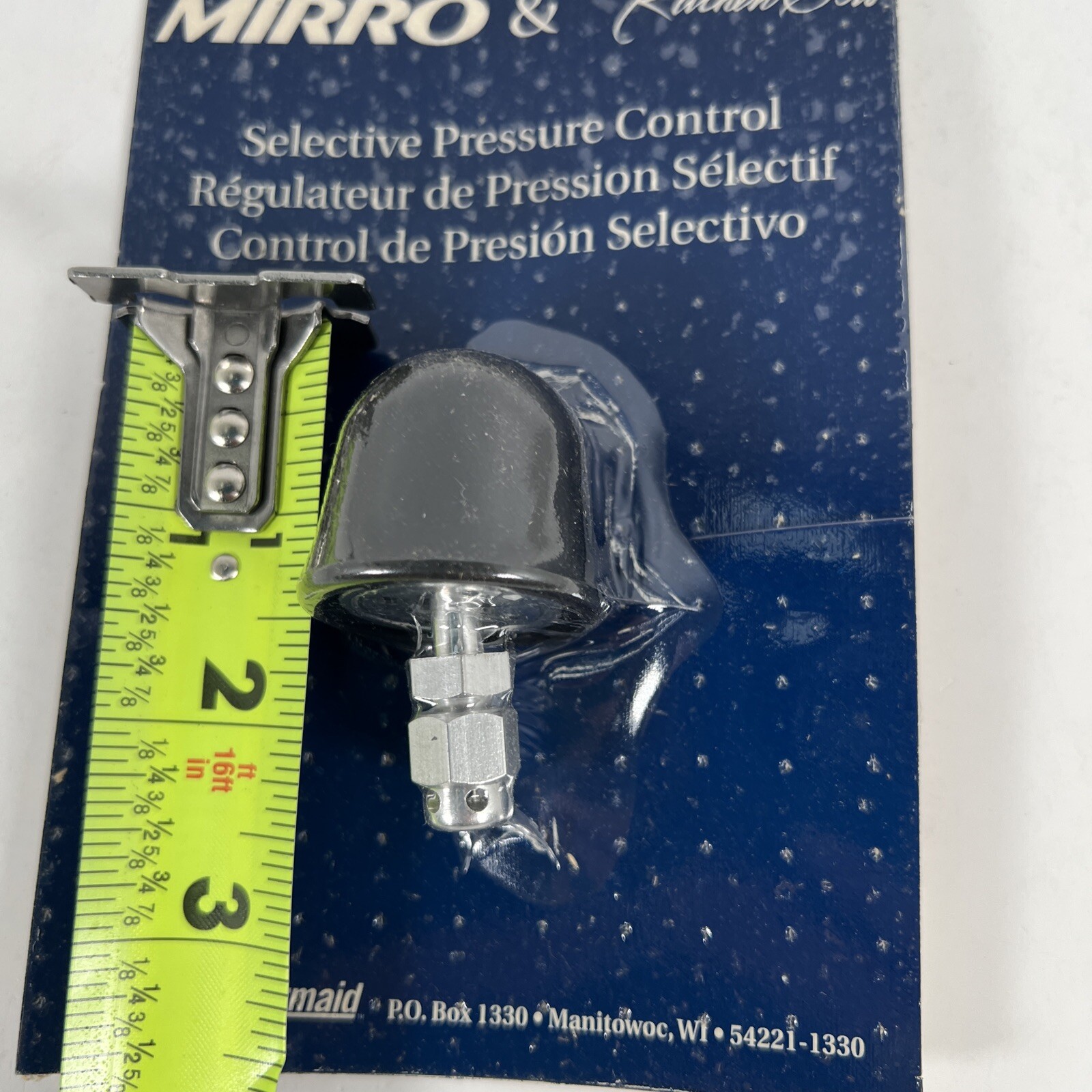 Mirro Pressure Cooker Control Wt. Regulator Knob Weight New Old Stock #98506