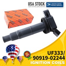 Ignition Coil High Performance 1X UF333 90919-02244 For Toyota Corolla 2009-2010