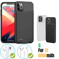 External Bank Battery Case For iPhone Mini 12 Pro Max Power smart Charging Cover