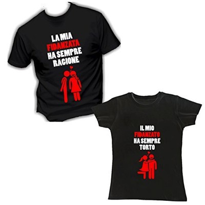 maglietta per fidanzato