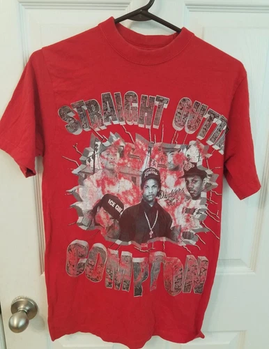 Vintage NWA Straight out of Compton TShirt Flying Horse Tag Vintage vintage concert t-shirt, vintage, single stitch, B+ condition